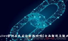 TPWallet密钥丢失后还能找回吗？全面解析与解决方