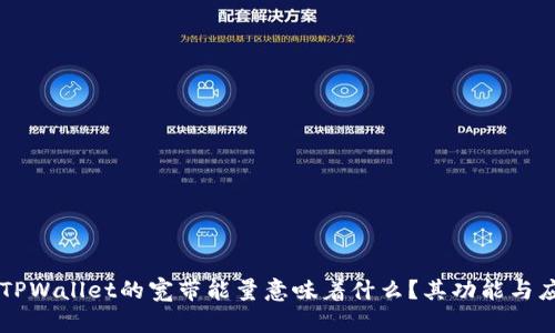### TPWallet的宽带能量意味着什么？其功能与应用解析